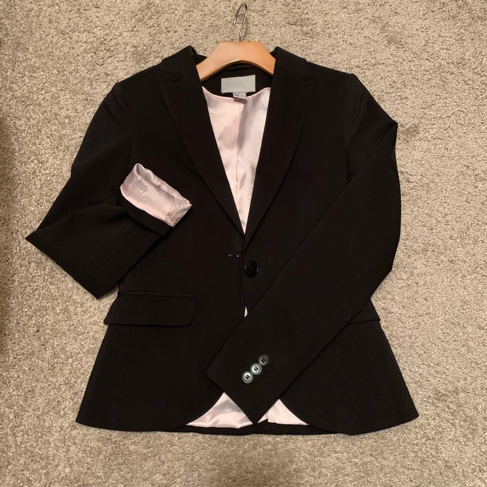 Black blazer jacket